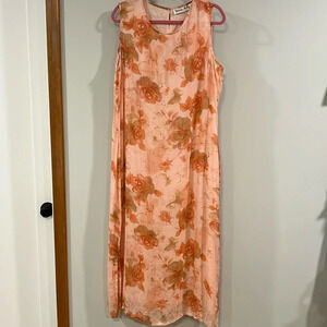 Victoria Holley - 18w, floral fairy butterfly dress, sequins, vintage